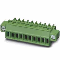 Phoenix Contact MC 1,5/7-STF-3,81, Verde, 160 V, 8 A, RoHS