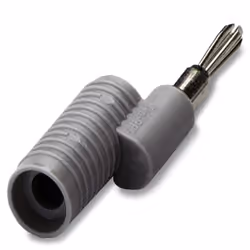 Phoenix Contact 0201647, Adattatore per spina di prova, 10 pz, Ottone, Grigio, -40 - 100 °C, V2