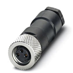 Phoenix Contact 1681172 cavo di collegamento M8 Nero, Acciaio inox