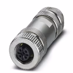 Phoenix Contact 1694305, M12, Nero, Acciaio inox, Zinco, Nichel, IP67, 60 DC, 48 AC
