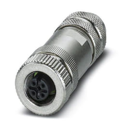 Phoenix Contact 1694305 cavo di collegamento M12 Nero, Acciaio inox