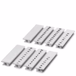 Phoenix 0805739:0021, Indicatori per morsettiera, 10 pz, Bianco, 4 mm, 0,859 g