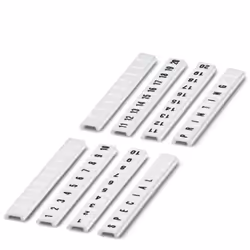 Phoenix Contact 0808671:0021, Indicatori per morsettiera, 10 pz, Bianco, -40 - 100 °C, V2, 0,58 g