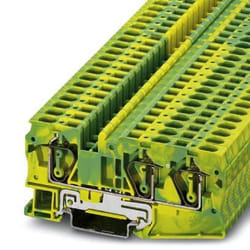 Phoenix Contact ST 6-TWIN-PE morsettiera Verde, Giallo