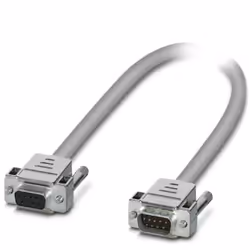 Phoenix Contact 2302023, Grigio, 3 m, D-Sub (9-position), D-Sub (9-position), Maschio, Femmina
