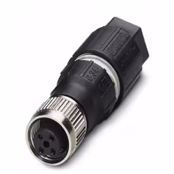 Phoenix Contact 1641772, M12, Nero, Acciaio inox, Zinco, Nichel, IP67, 250 V