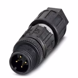 Phoenix Contact 1641714, M12, Nero, 4 A, -25 - 80 °C, RoHS, 11,1 g