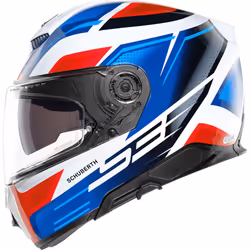 Schuberth S3 Storm Casco, bianco-rosso-blu, dimensione XS per uomo - Vista aggiuntiva 4