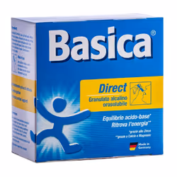 Basica Direct è un integratore alimentare a base di sali minerali e oligoelementi in pratiche e comode bustine orosolubili