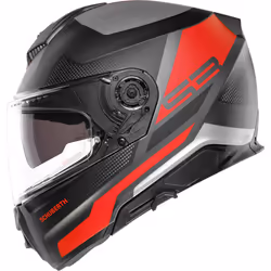 Schuberth S3 Daytona Casco, nero-grigio-rosso, dimensione S per uomo - Vista aggiuntiva 4