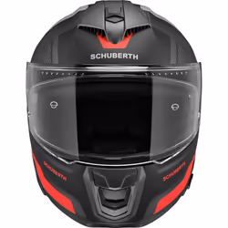 Schuberth S3 Daytona Casco, nero-grigio-rosso, dimensione XL per uomo