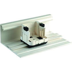Telegärtner Universal Equpiment Mounting Set for Outlets with 1 half shell Grigio