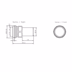 Siemens 6GK5795-1TN00-1AA0 IWLAN Rcoax N-CONNECT male - Vista aggiuntiva 2