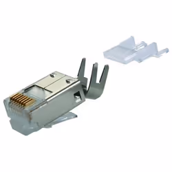 Telegärtner J00026A0165, RJ45, Argento, 11,68 x 18,5 x 6,6 mm, 1 pz