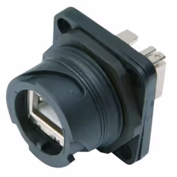 Telegärtner J80020A0003, RJ-45, Nero, Cat6