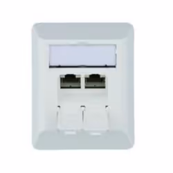 Telegärtner J00023A0204, RJ-45, 6a, Bianco