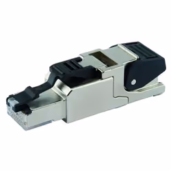 Telegärtner J00026A2112, RJ-45, Nero, Acciaio inox, Cat6a, 10 pz