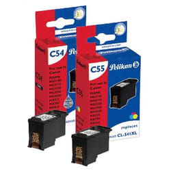 Pelikan 4950650 cartuccia d'inchiostro 2 pz Compatibile Nero, Ciano, Magenta, Giallo