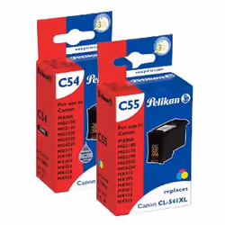 Pelikan 4950650 cartuccia d'inchiostro 2 pz Compatibile Nero, Ciano, Magenta, Giallo