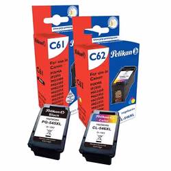 Pelikan 4950660, Nero, Ciano, Magenta, Giallo, 2 pz, 400 pagine, 300 pagine, Confezione multipla