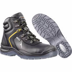 Dettagli tecnici Colore Nero, Giallo Larghezza della scarpa 11 Livello di sicurezza S3 Materiale Pelle bovina Materiale (suol ...