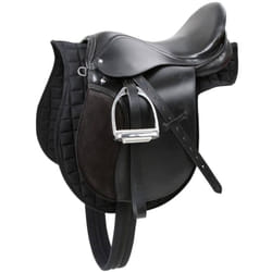 Sella in Pelle Nera 32197 Kerbl