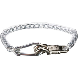 321415 Catena da 70 cm Rivestita in pvc con Gancio antipanico e moschettone. - Kerbl