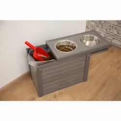 Kerbl ECO distributore di cibo e acqua per cani e gatti Acciaio inox Grigio Cane Gruppo alimentatore per animali domestici e abbeveratoio automatico - Vista aggiuntiva 6