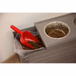Kerbl ECO distributore di cibo e acqua per cani e gatti Acciaio inox Grigio Cane Gruppo alimentatore per animali domestici e abbeveratoio automatico - Vista aggiuntiva 7