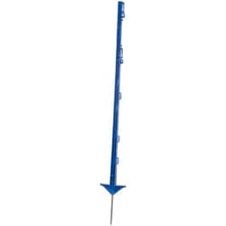Paletto in plastica blu altezza 105
