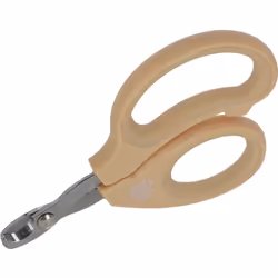 Kerbl MagicBrush, Gatto (animale)/Cane, Forbici a tagliaunghie, Gomma, Acciaio inox, Sabbia, Acciaio inox, 65 mm