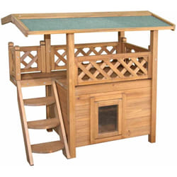 Casetta per Gatti Lodge 77x50x73cm Kerbl