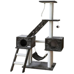 Palo Tiragraffi per Gatti Granat 150 cm Grigio Scuro Kerbl