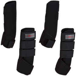 4 Pz Set Paranocche per Pony Neri 320131 Kerbl