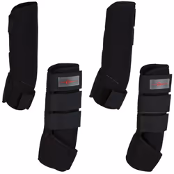 Questo set di paranocche della Kerbl, composto da 2 protezioni per zampe anteriori e 2 posteriori, fornirà sicuramente comodi ...