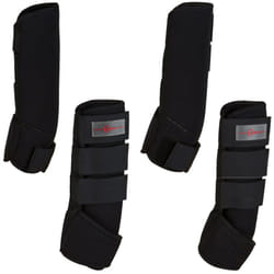 4 Pz Set Paranocche per Pony Neri 320132 Kerbl