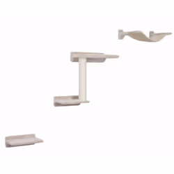 Percorso Sospeso per Gatti Zugspitze in Legno Beige Kerbl