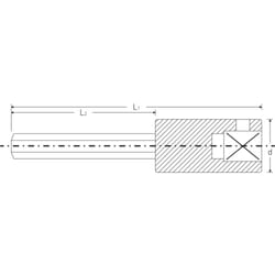 STAHLWILLE 01450008 punta per cacciavite