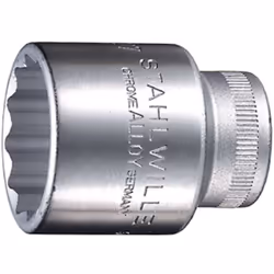 Dettagli tecnici Dimensione chiave (metrica) 14 mm Forza Doppio esagono Impronta (cacciavite) 1/2" (12.5 mm) Peso 60 g Ulteri ...