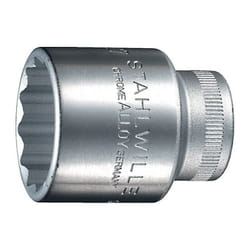 Stahlwille - Inserto chiave a bussola 50 1/2 pollici 12 punti sw 22mm L.42mm