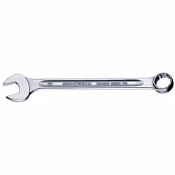 Chiave combinata poligonale fissa OPEN-BOX in acciaio cromato. Disponibile in diverse dimensioni.