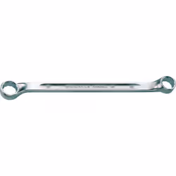 Doppio anello chiave, piatto ritagliato Chrome Acciaio Chromalloyed Forgiato Ringposition Flat-scremato A4 897, ISO 10104 Per ...