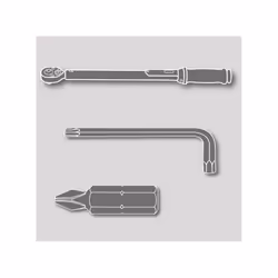 Estensione 1/4. n. 405 - Cromato - Acciaio legato al cromo - DIN 3123. ISO 3316 - Guida quadrata DIN 3120-D 6.3. ISO 1174 - D ...