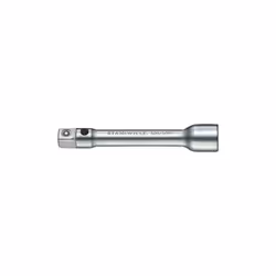Estensione 1/2 N. 509 QR - Cromo placcato Acciaio con le conlose cromatiche - Blocco di sicurezza QuickRelease DIN 3123 ISO 3 ...