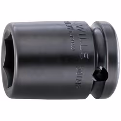 STAHLWILLE 23010008, Bussola Impact, Nero, 2 testina/e, 1/2", Metrico, 8 mm