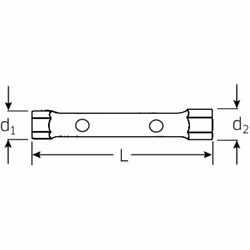 STAHLWILLE 43332022 chiave a tubo Chiave per candela 1 pz - Vista aggiuntiva 2