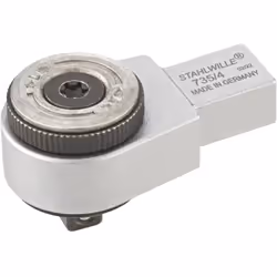 Dettagli tecnici Attacco (cricchetto) 1/4" Materiale Acciaio inossidabile cromato Momento torcente (max.) 42 Nm Numero di den ...