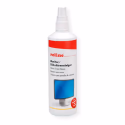 ROLINE 19.03.3135, Spruzzo per la pulizia dell'apparecchiatura, LCD/LED/Plasma, LCD/TFT/Plasma, 250 ml, Rosso, Bianco, 282 g, ...