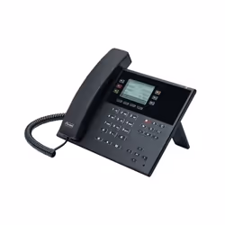 Auerswald COMfortel D-110, IP Phone, Nero, Cornetta cablata, Plastica, Parete, 3 linee