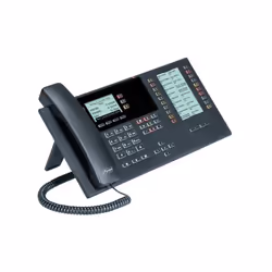 Auerswald COMfortel D-210 telefono IP Nero 3 linee LCD